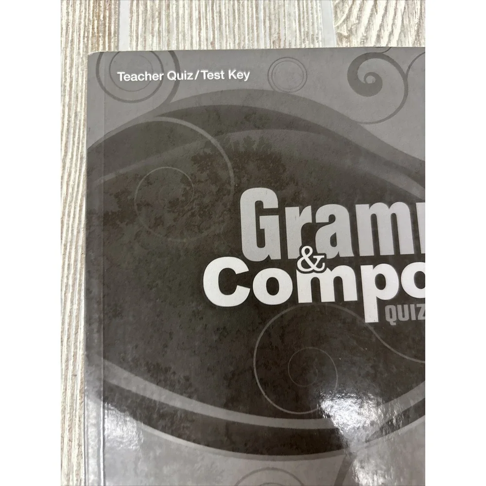 Abeka Grammar & Composition III TEACHER‎ KEY WorkText QUIZ TEST KEY